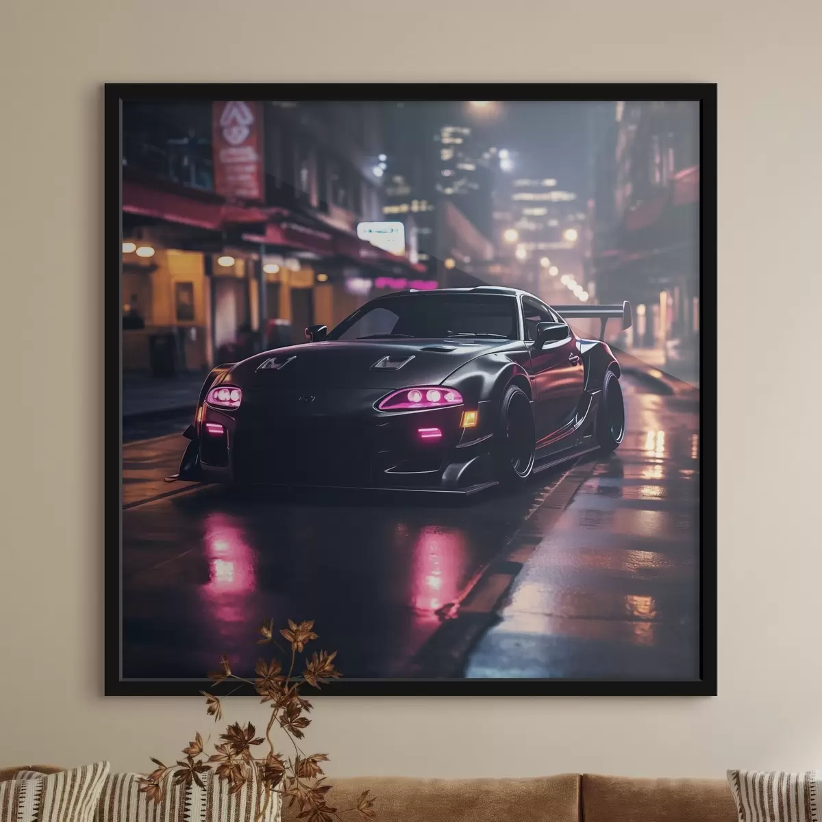 Poster Supra in Neonlicht f44349
