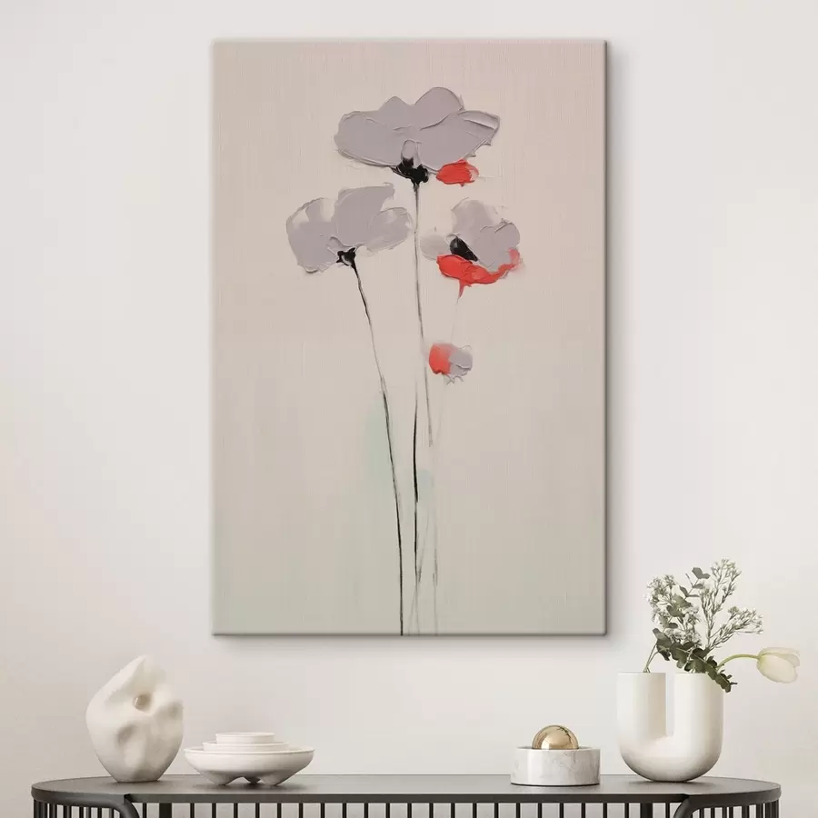 Wandbilder Abstrakte Blumen s44419