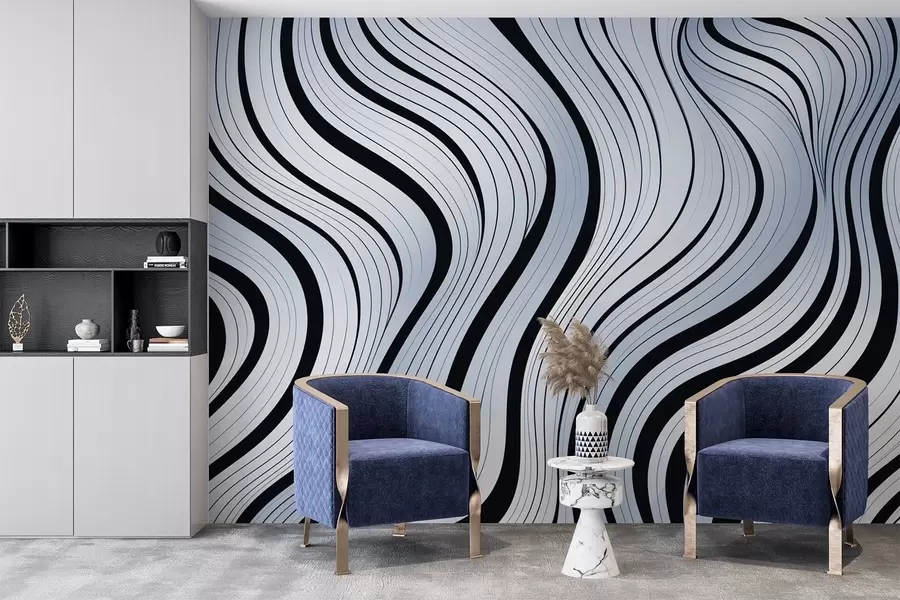 Fototapete Abstrakte Wellen w04022v1