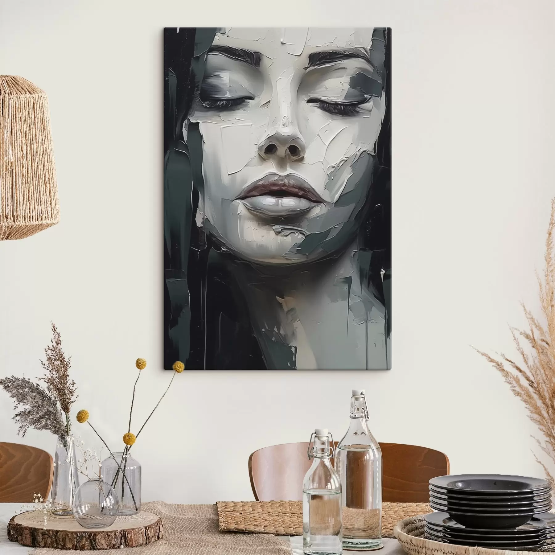 Wandbilder Das Gesicht einer Frau s44484