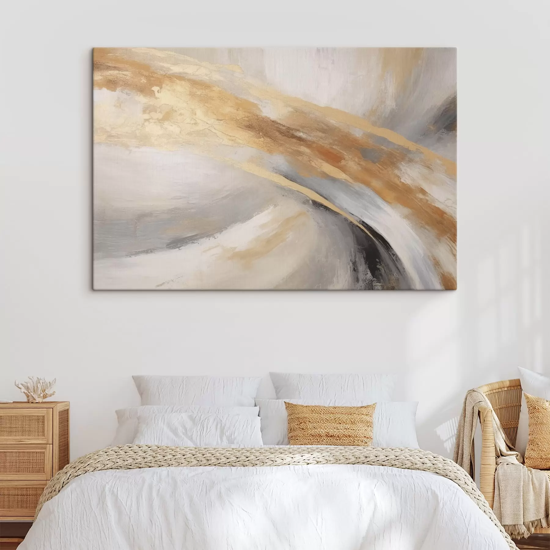 Wandbilder Leichte Striche s44488