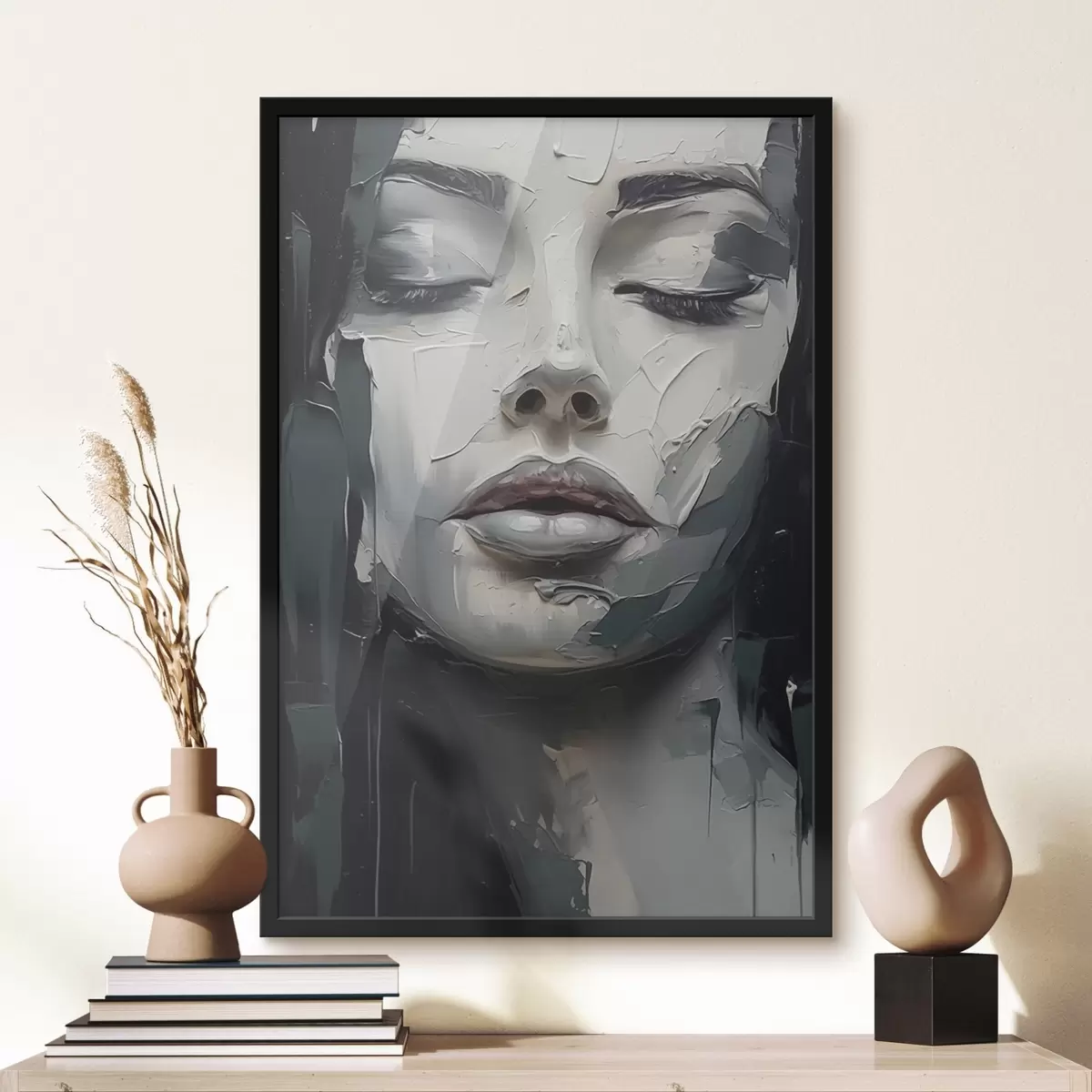 Poster Das Gesicht einer Frau f44484