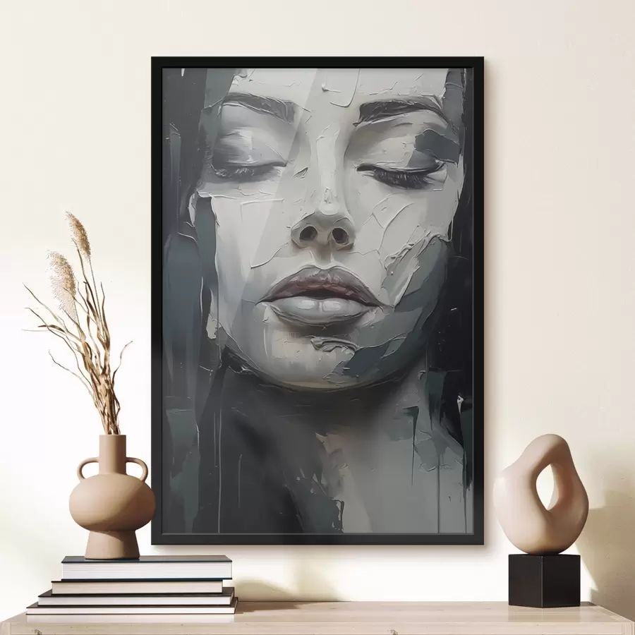 Fototapete Das Gesicht einer Frau f44484