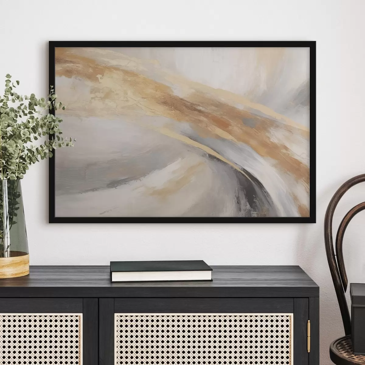 Poster Leichte Striche f44488