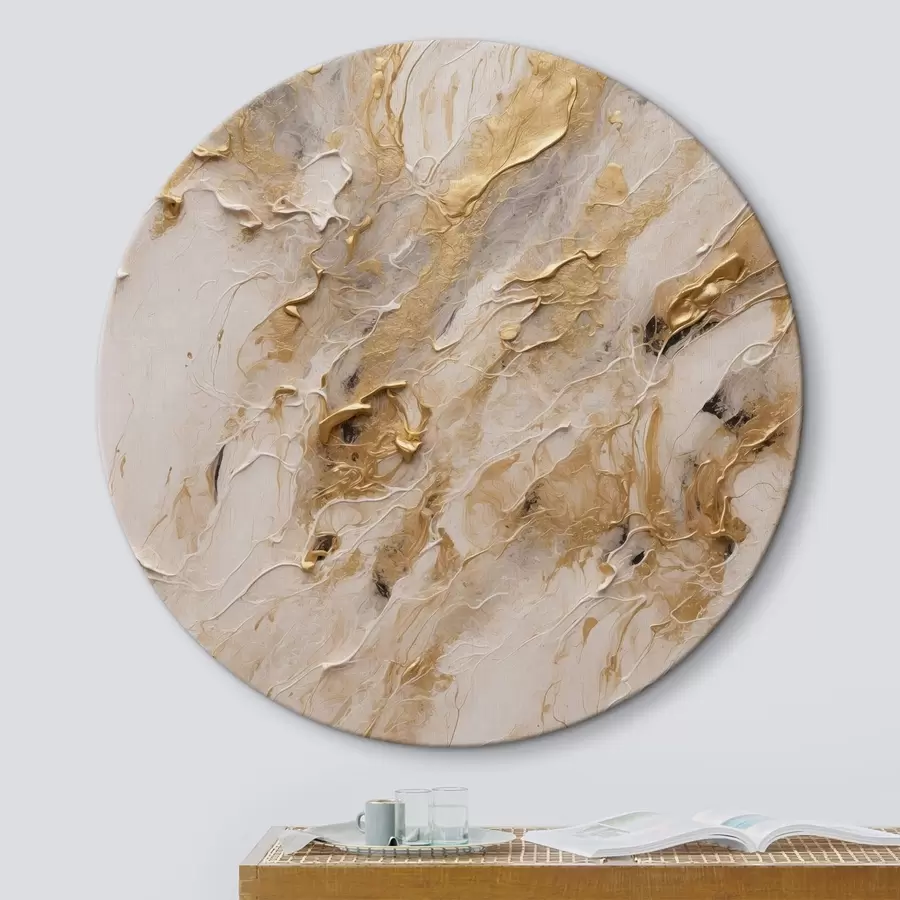 Wandbilder Abstrakte gelbe und weiße Weg in Acrylmalerei Stil Rote Blume auf weiß-roten Hintergrund weiß Ölgemälde r44439