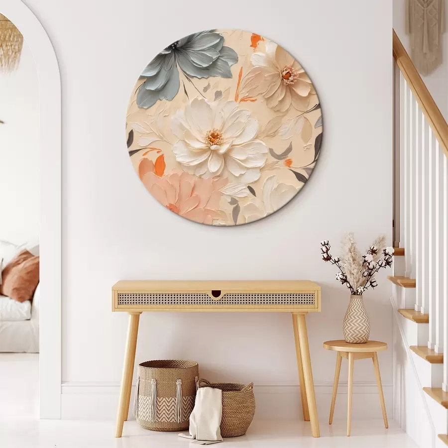 Wandbilder Verschiedene Blumen im Stil der Ölmalerei r44455