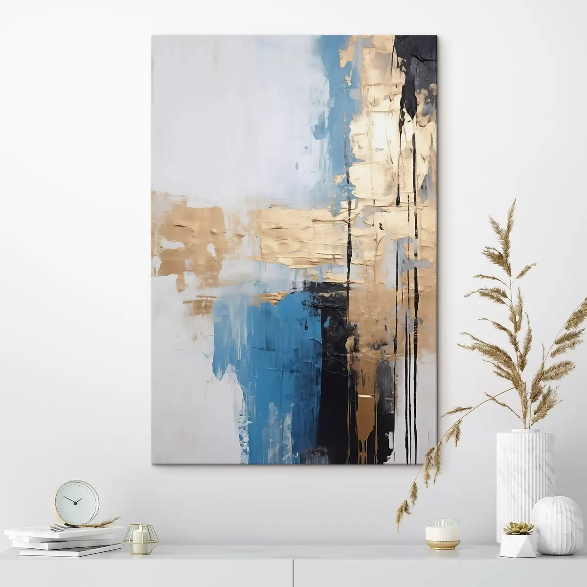 Wandbilder Abstraktion Nachahmung der Malerei s44516