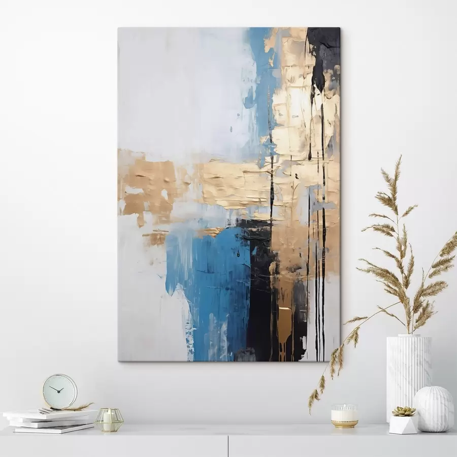 Wandbilder Abstraktion Nachahmung der Malerei s44516