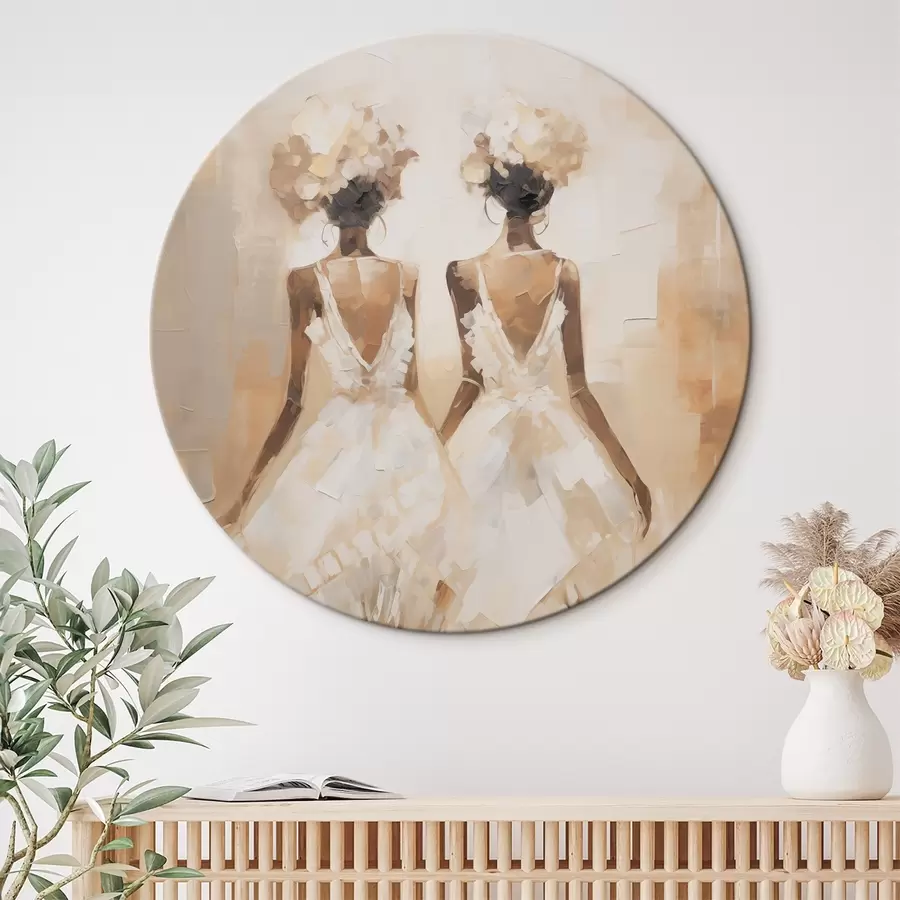 Wandbilder Abstrakte Mädchen Nachahmung Malerei r44517