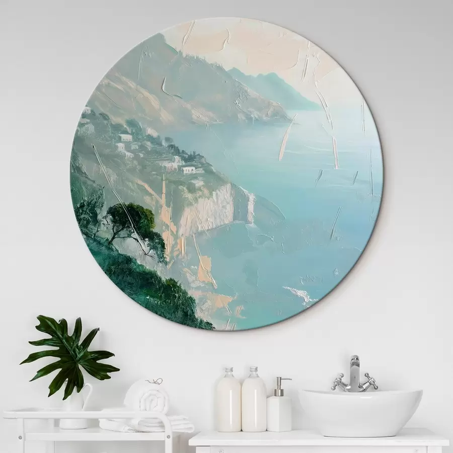 Wandbilder Landschaftliche Nachahmung der Malerei r44521