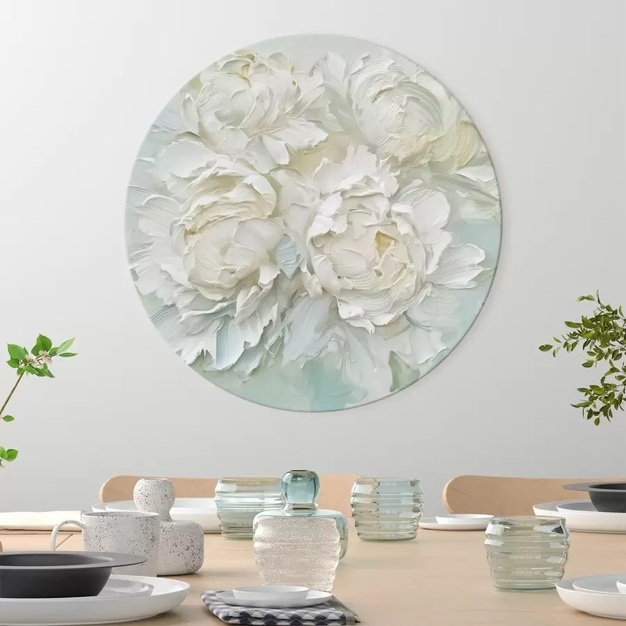 Wandbilder Pfingstrosen Nachahmung Malerei r44522