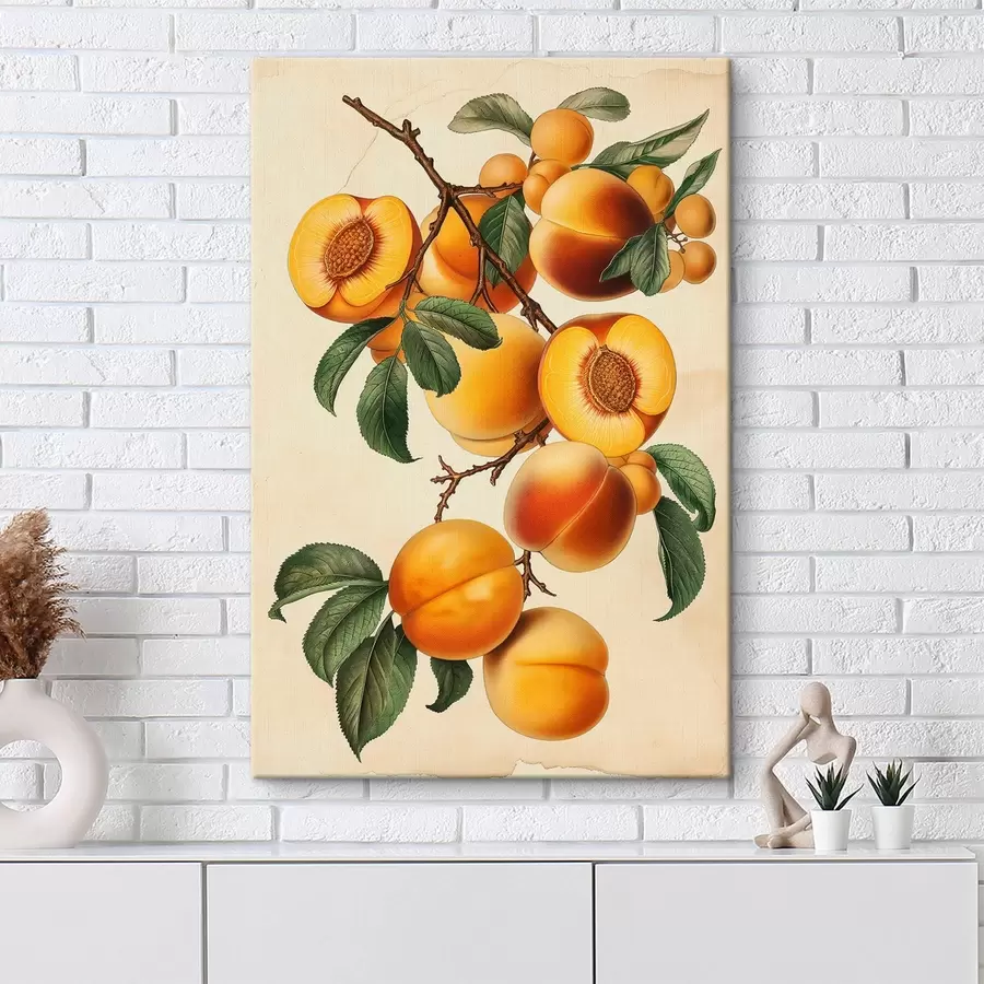 Wandbilder Aprikosenzweig s44542