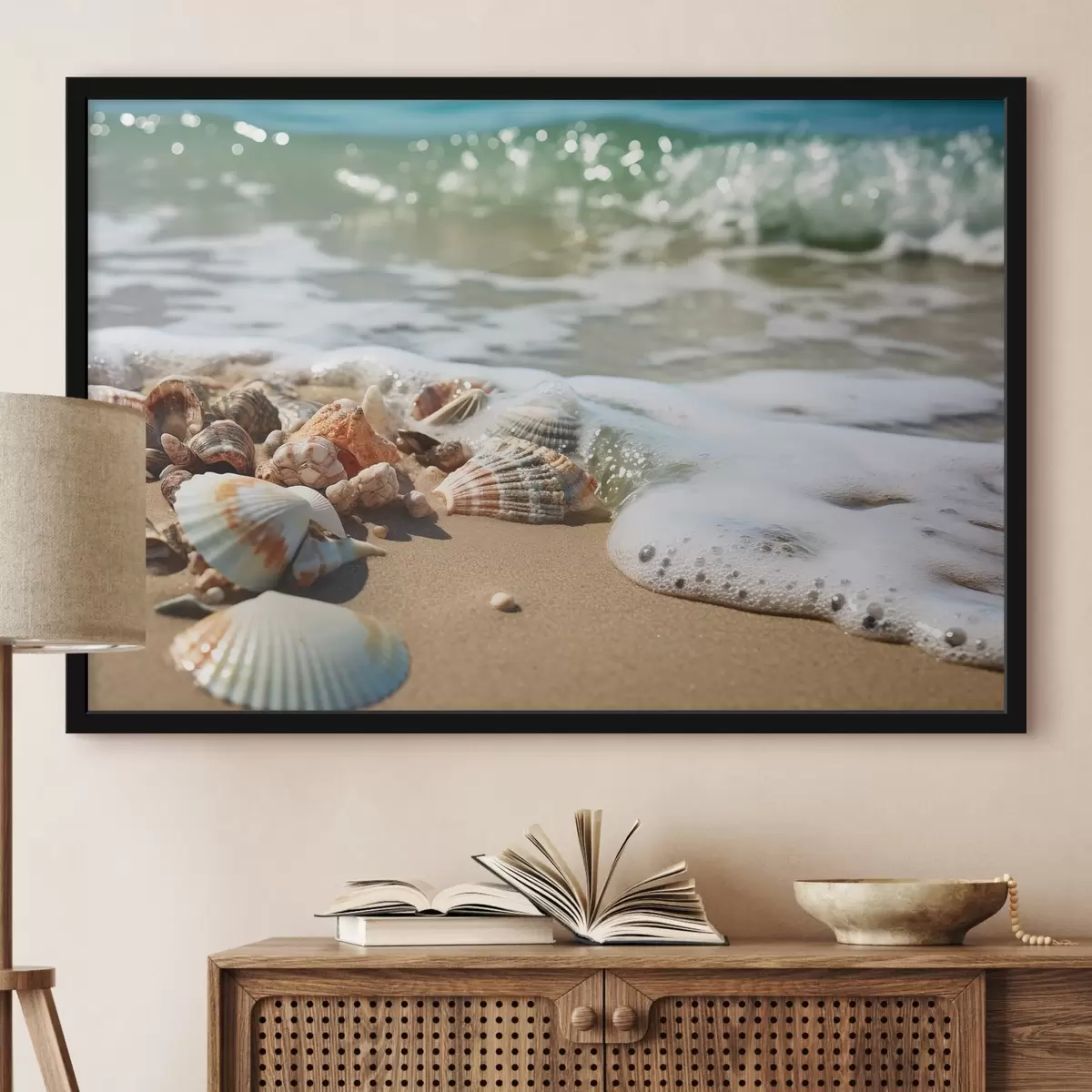 Poster Schalen und Schaumstoff f44527