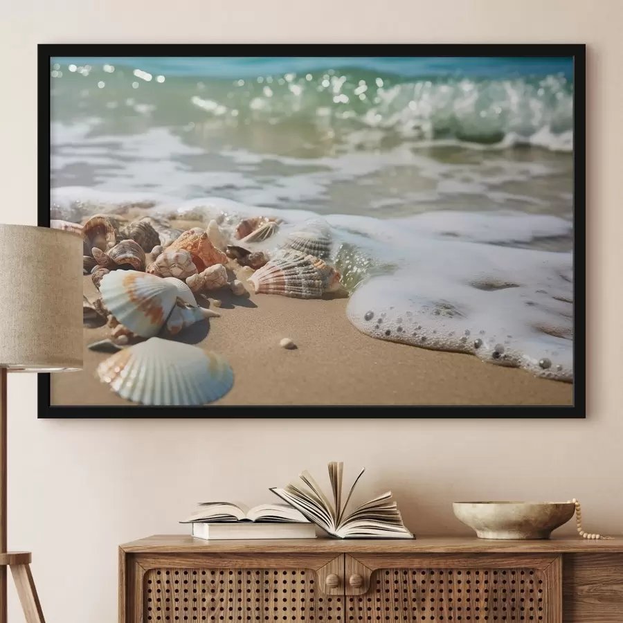 Fototapete Schalen und Schaumstoff f44527