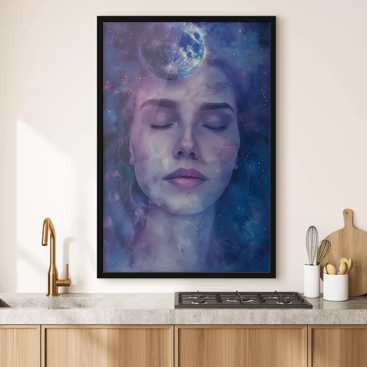 Poster Die Frau und der Kosmos f44539