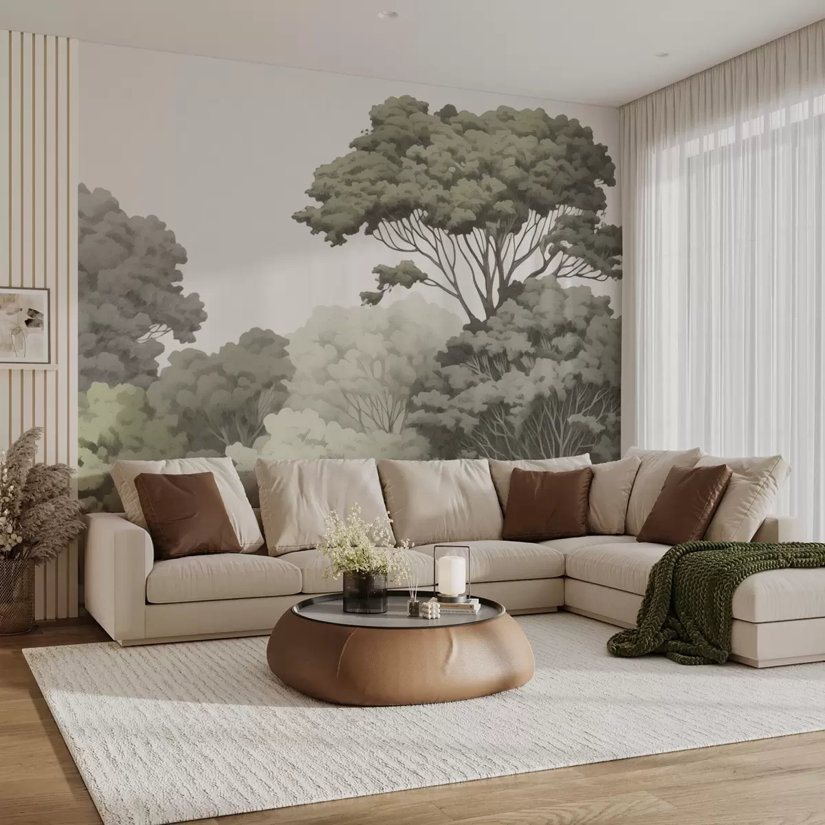 Fototapete Waldkronen w04044v2