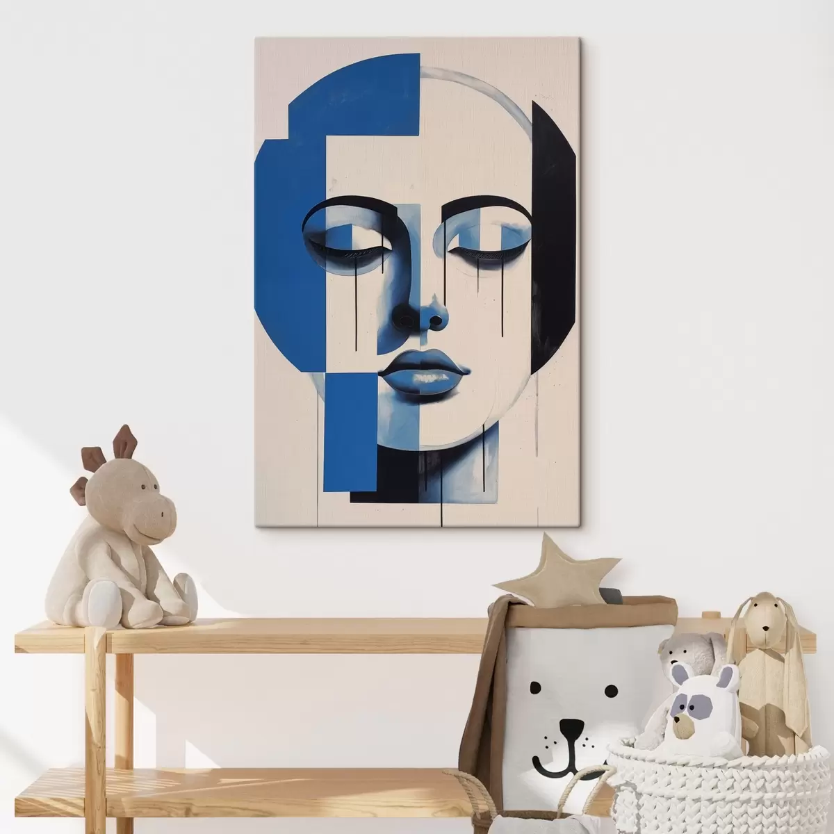 Wandbilder Abstraktes Gesicht s44564