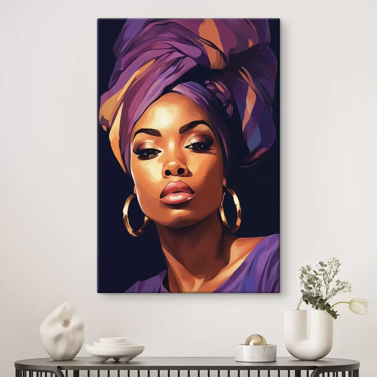 Wandbilder Porträt eines Mädchens s44571