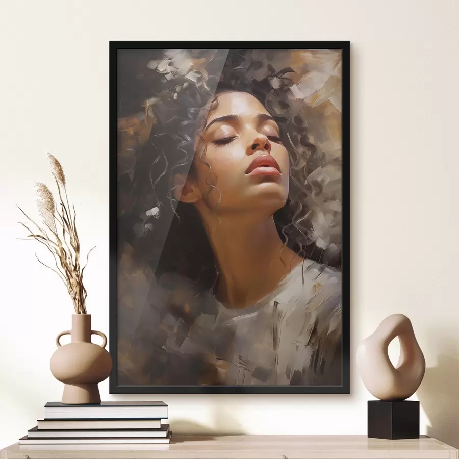 Fototapete Porträt eines Mädchens f44560