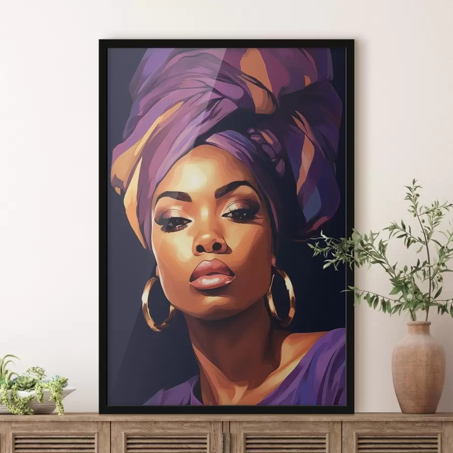 Fototapete Porträt eines Mädchens f44571