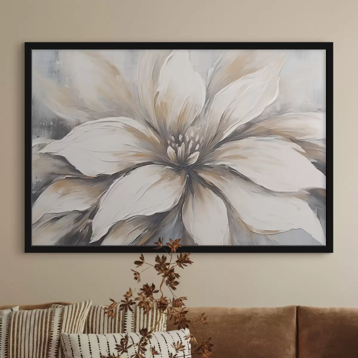 Poster Große Blume f44580