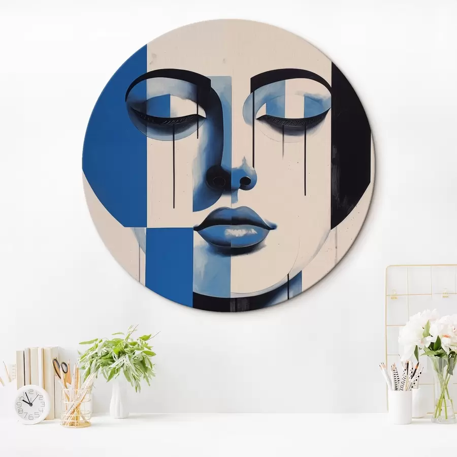 Wandbilder Abstraktes Gesicht r44564