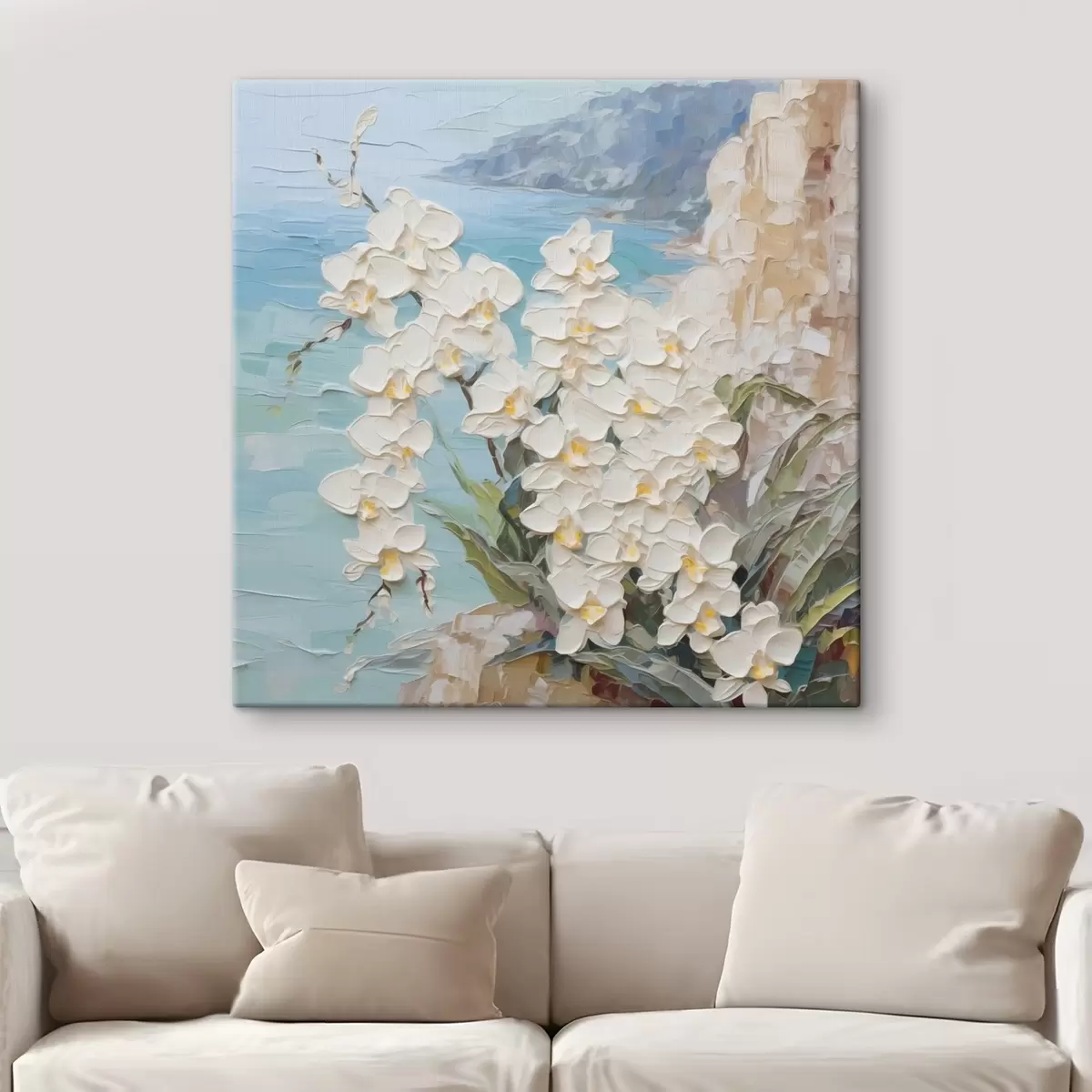 Wandbilder Orchideen am Meer s44590