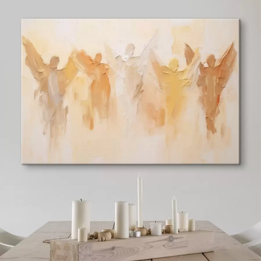 Wandbilder Engel abstrakt s44595