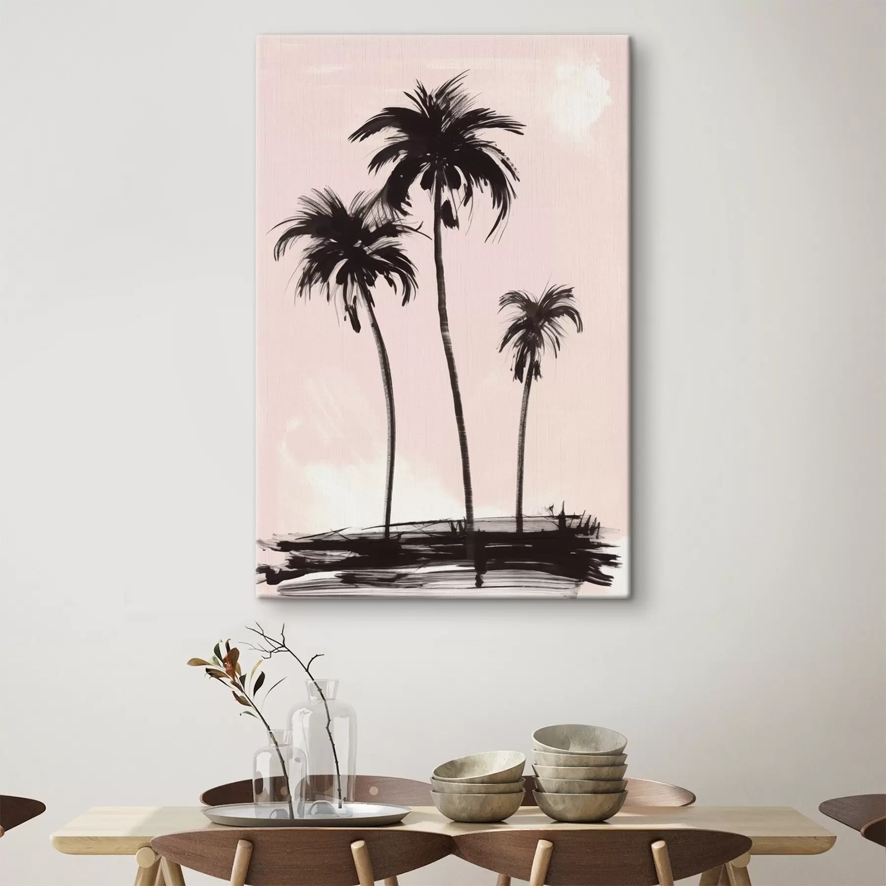 Wandbilder Palmen Minimalismus s44598