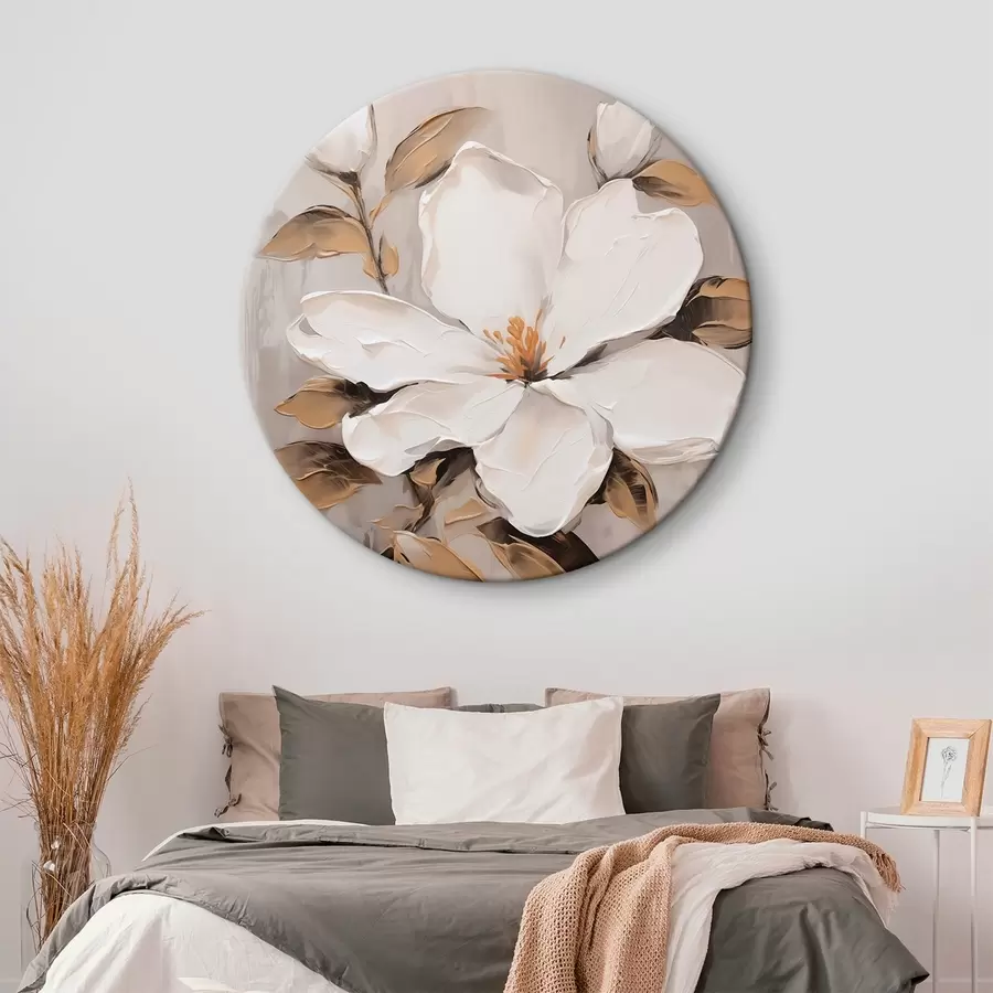 Wandbilder Große Blumenimitationsmalerei r44581