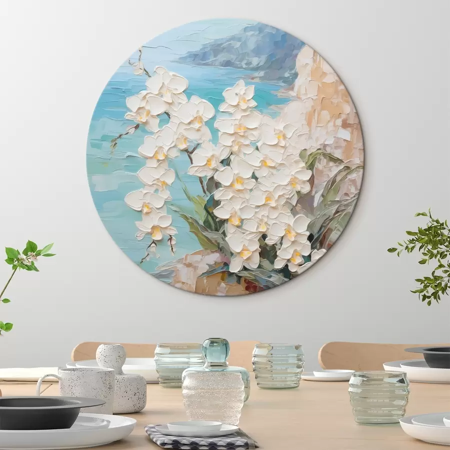 Wandbilder Orchideen am Meer r44590