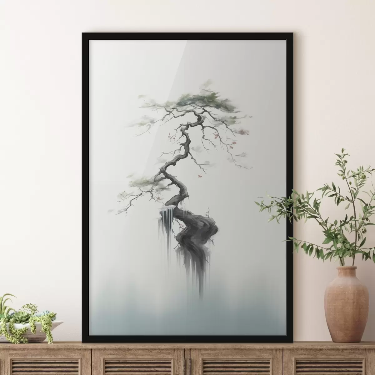 Poster Baum-Minimalismus f44592