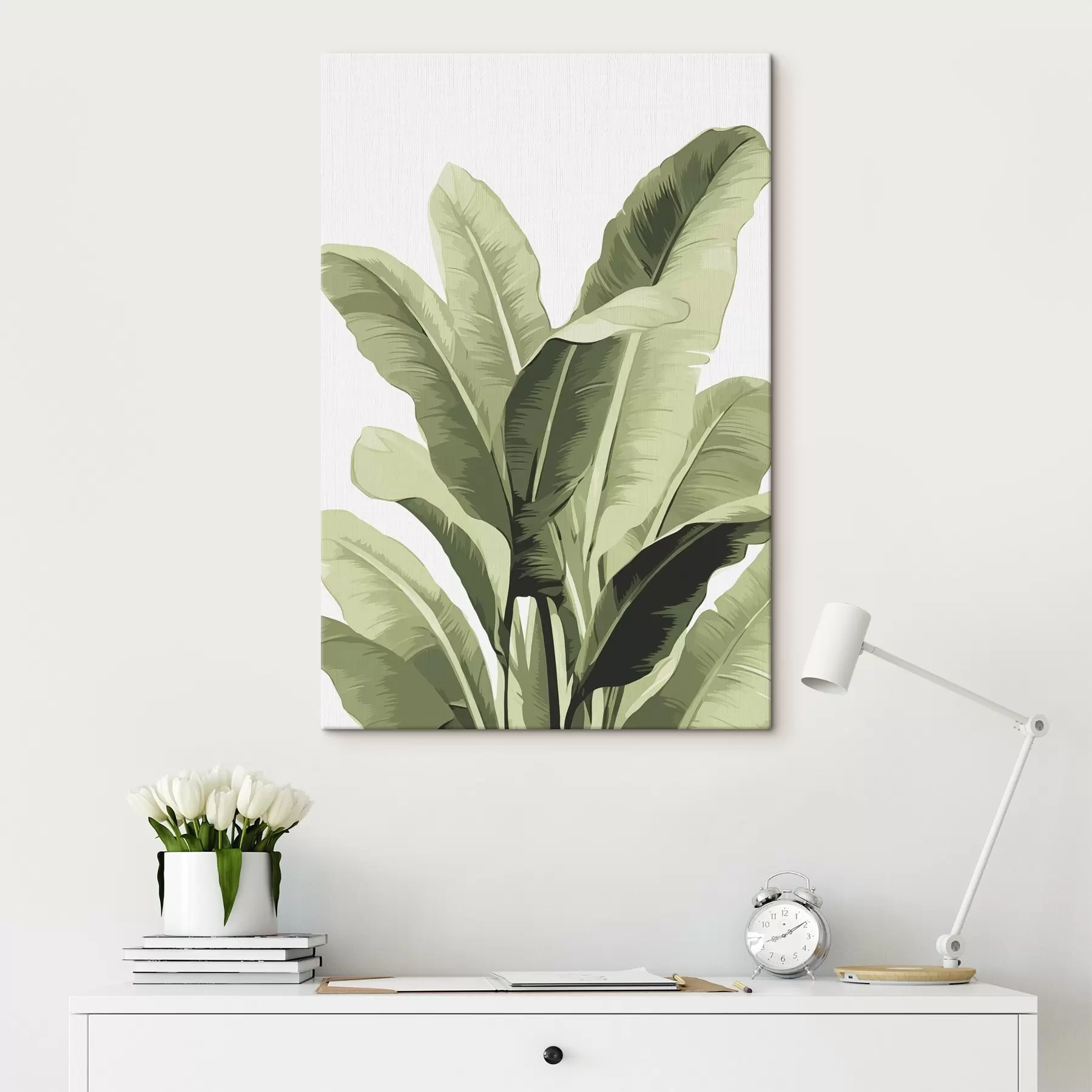 Fototapete Große Blätter s44647