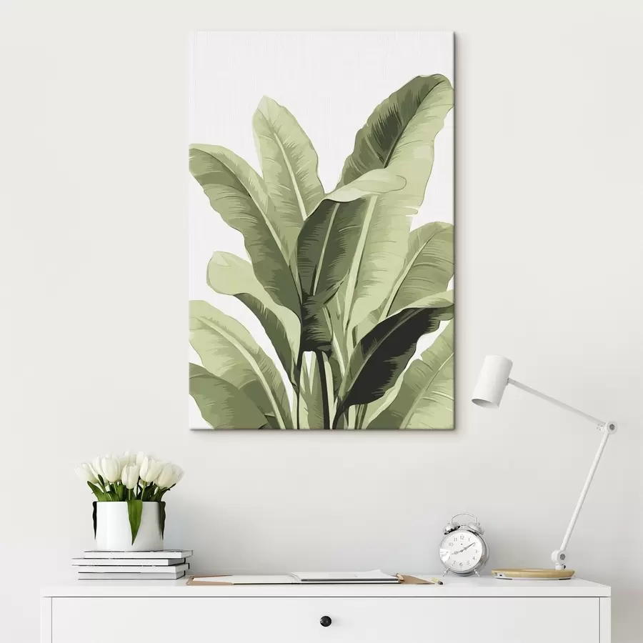 Wandbilder Große Blätter s44647