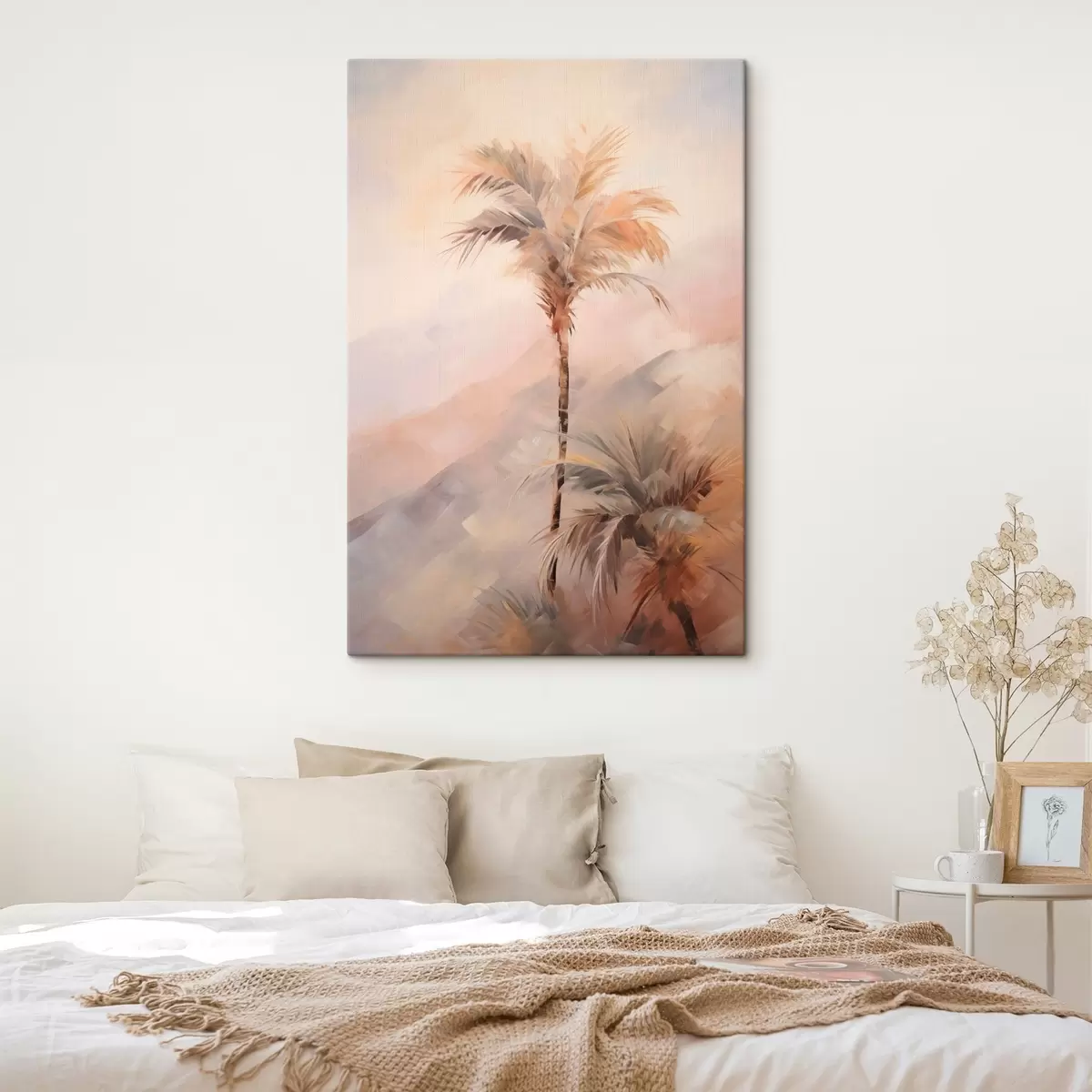 Wandbilder Palmen Nachahmung Malerei s44650