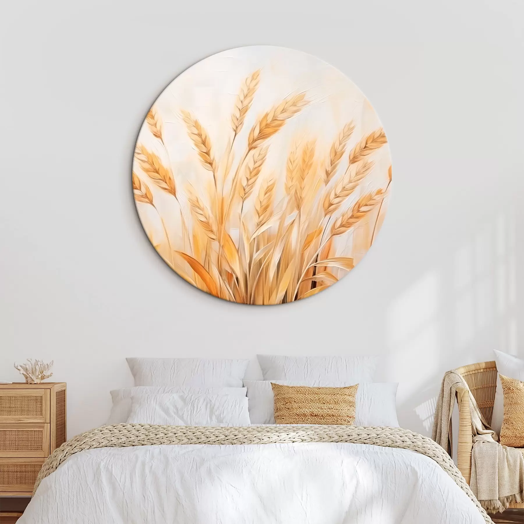 Wandbilder Weizenährenimitation Gemälde r44642