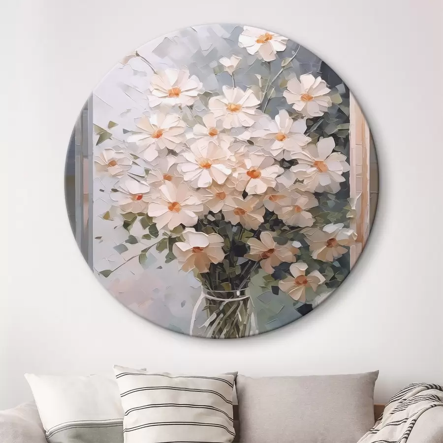 Wandbilder Zarte Blumen in einer Vase r44651