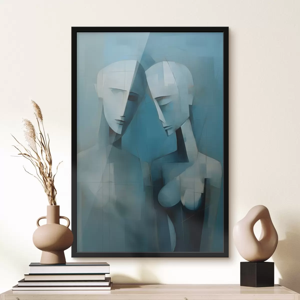 Poster Ehepaar in Geometrie f44672