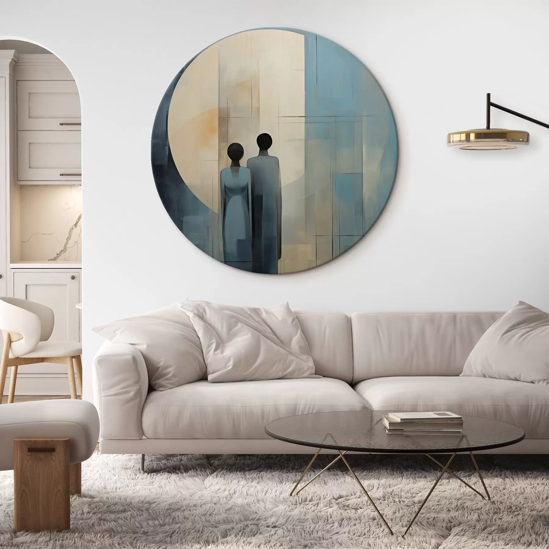 Wandbilder Zwei und das Licht r44671