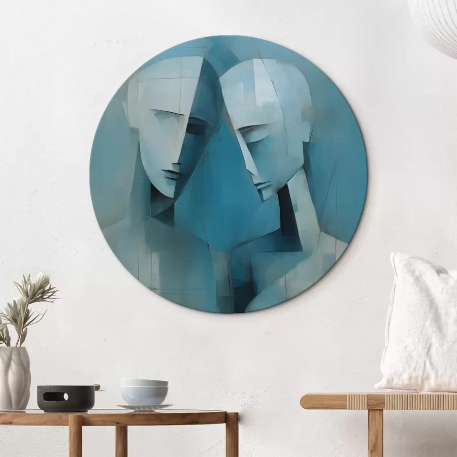 Wandbilder Ehepaar in Geometrie r44672