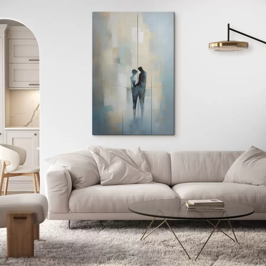 Wandbilder Ehepaar im Weltraum s44670