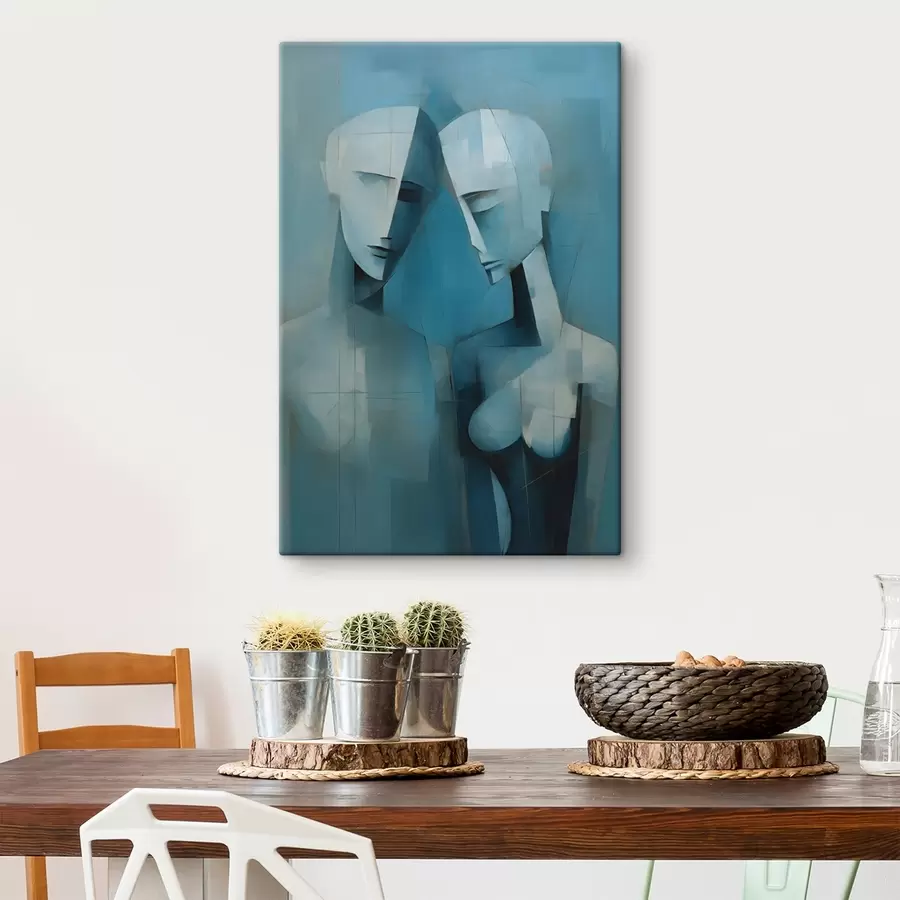 Wandbilder Ehepaar in Geometrie s44672