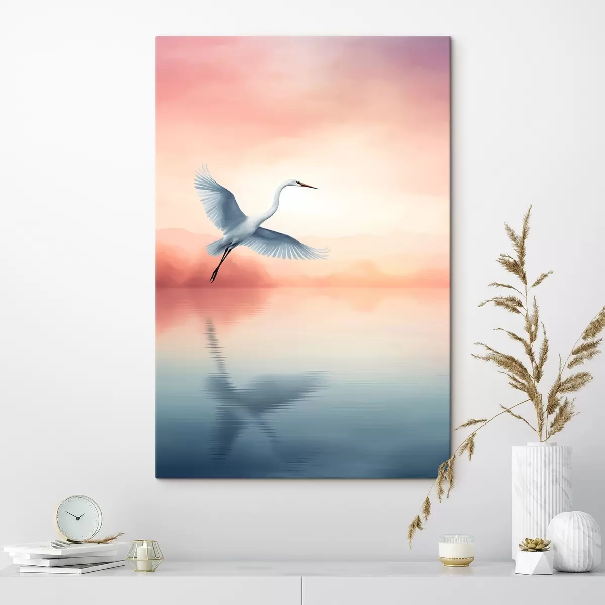 Wandbilder Kranich am Himmel s44677