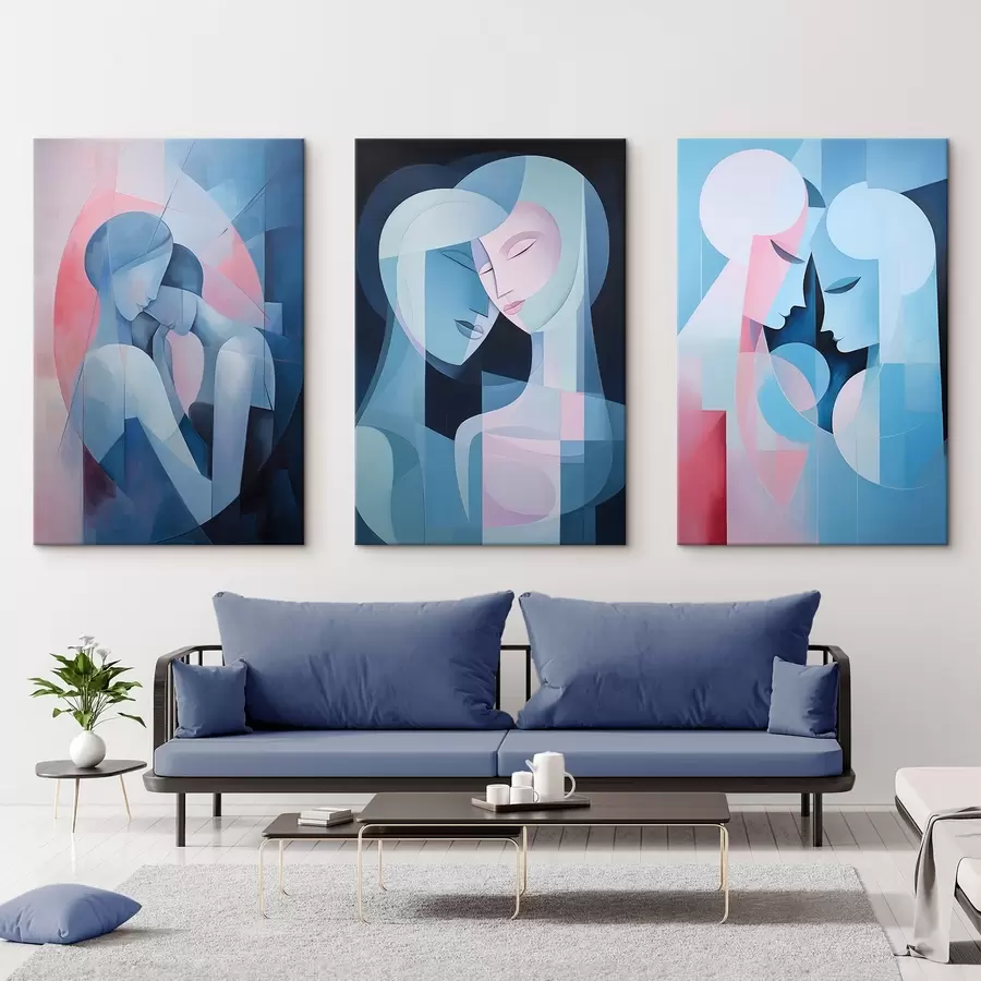 Wandbilder Zärtlichkeit in Formularen m00458