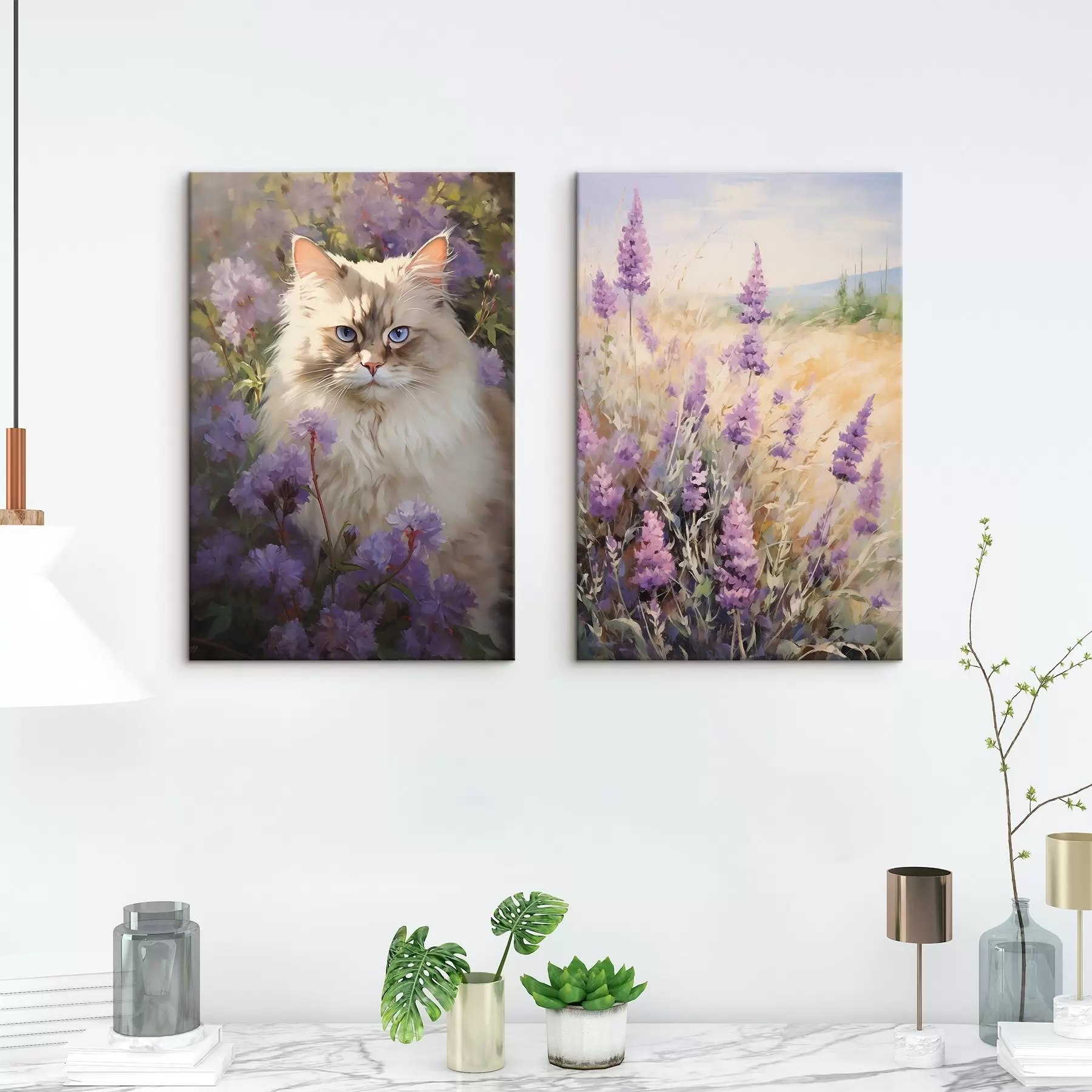 Wandbilder Florales Schweigen m00459