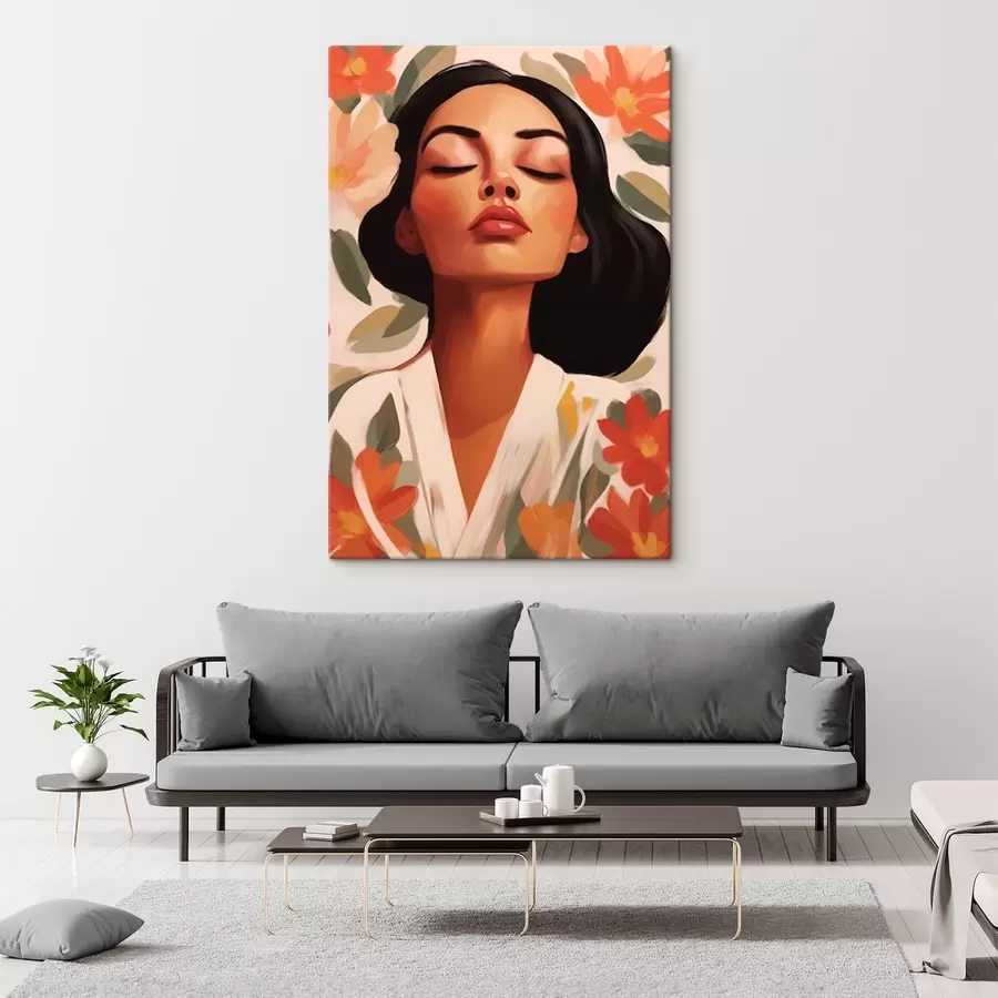 Wandbilder Weibliches Porträt s44682