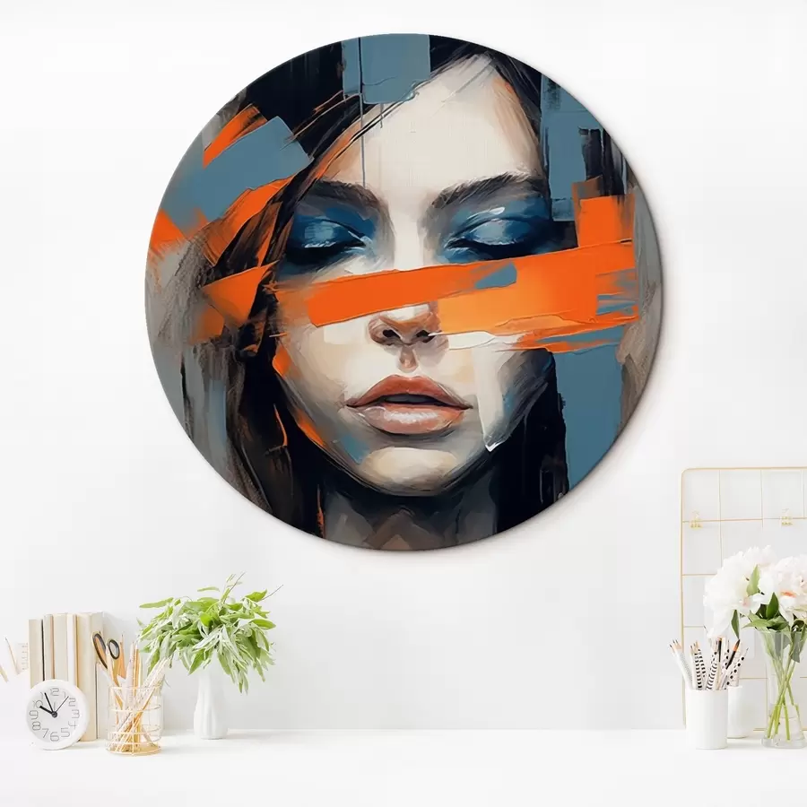 Wandbilder Weibliches Gesicht r44686