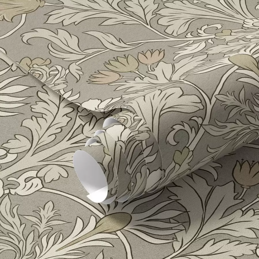 Fototapete Klassisches florales Ornament im Stil von William Morris a00171