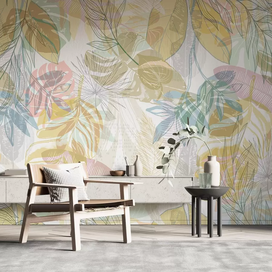 Fototapete Palmenblätter w04107v2