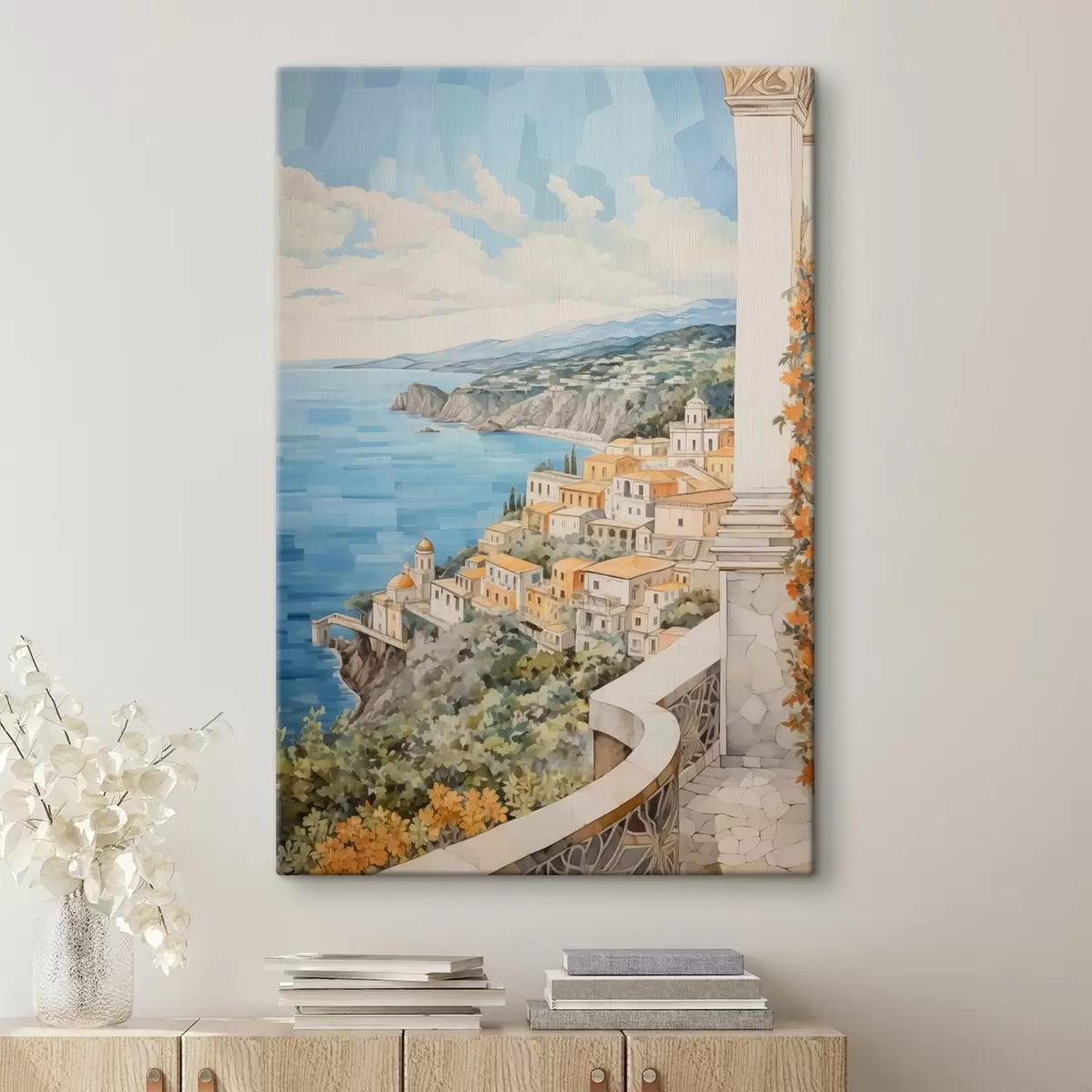 Wandbilder Stadt am Meer s44694